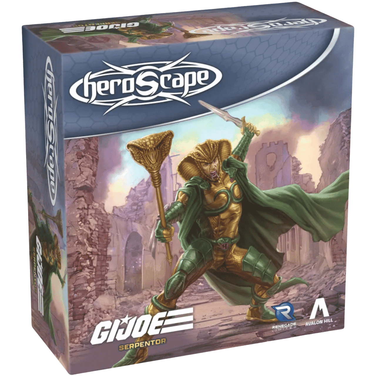 G.I. Joe Heroscape: Serpentor Expansion、Renegade Game Studios、kayou