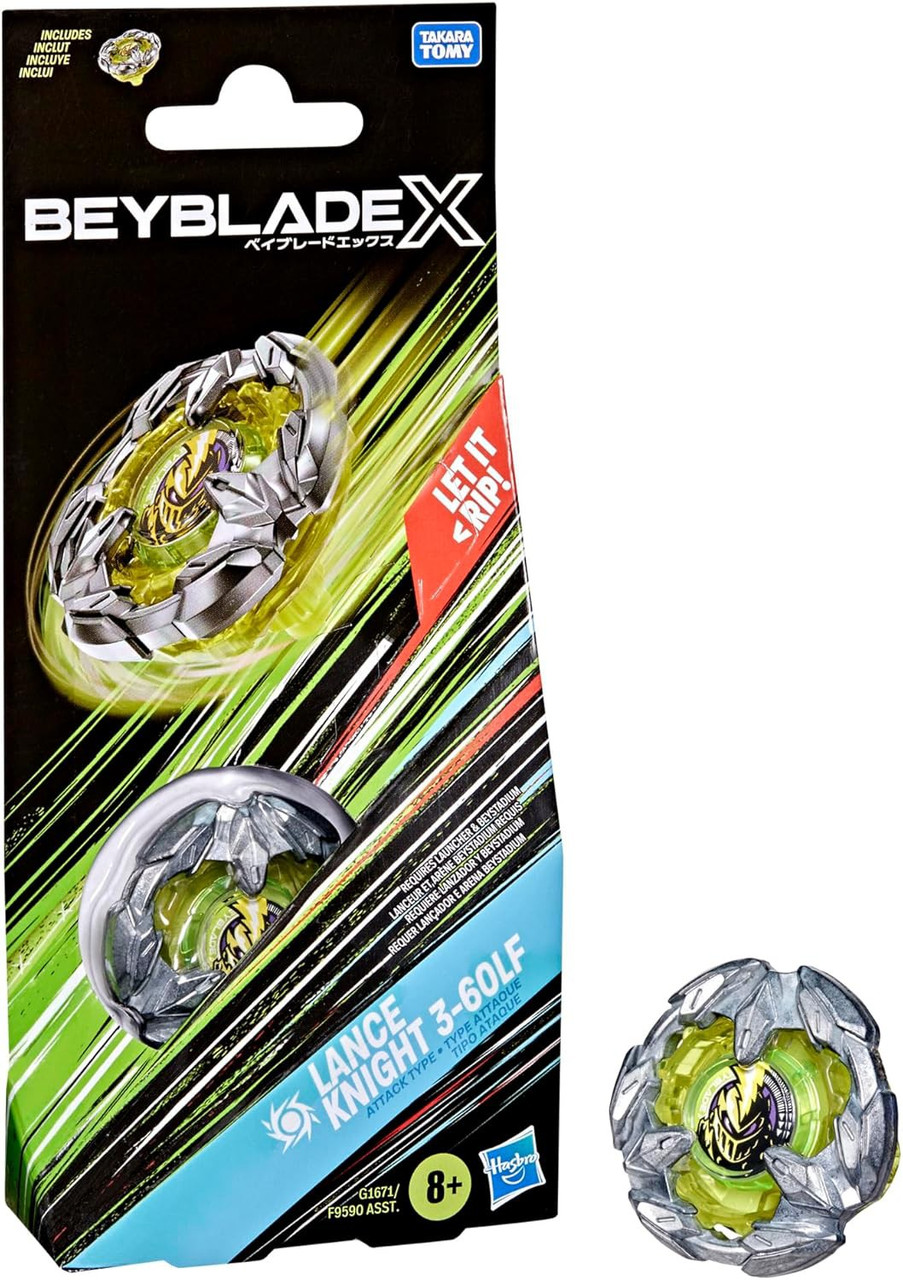 Beyblade X Lance Knight 3-60LF Booster Pack、ToyWiz、kayou