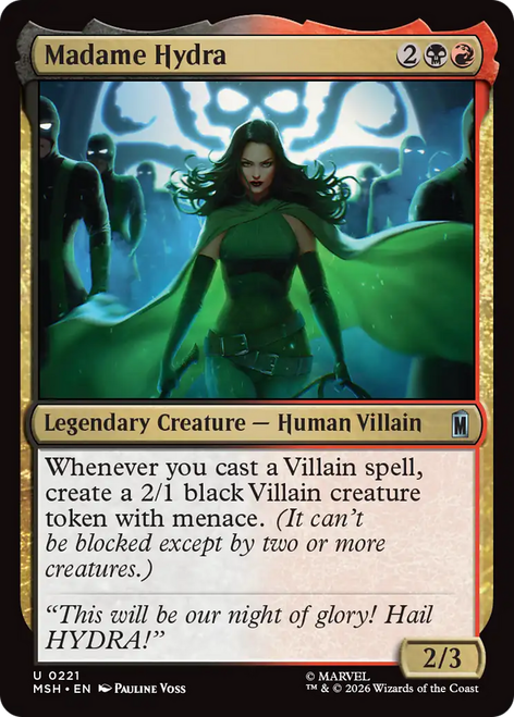 Madame Hydra (Foil) | Marvel Super Heroes、Magic: The Gathering、kayou