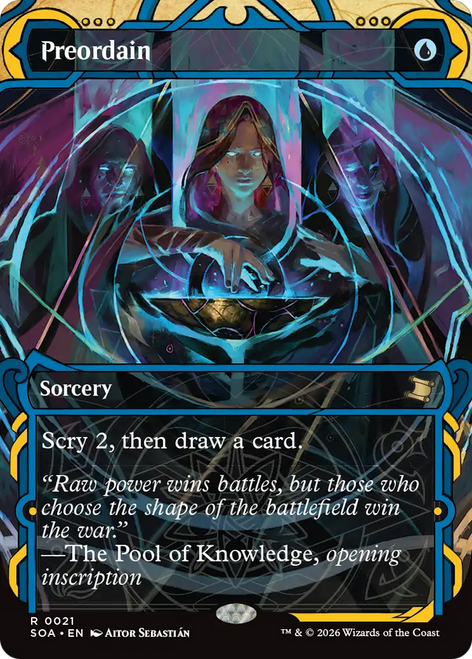 Preordain (Mystical Archive Foil) | Secrets of Strixhaven Mystical Archive、Magic: The Gathering、kayou