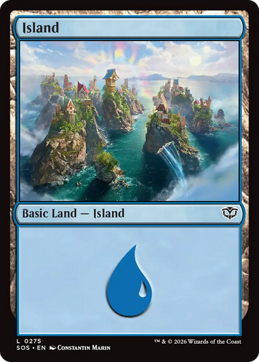 Island (#275) | Secrets of Strixhaven、Magic: The Gathering、kayou