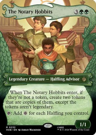 The Notary Hobbits (Showcase) (HOB-232) - The Hobbit、Wizards of the Coast、kayou