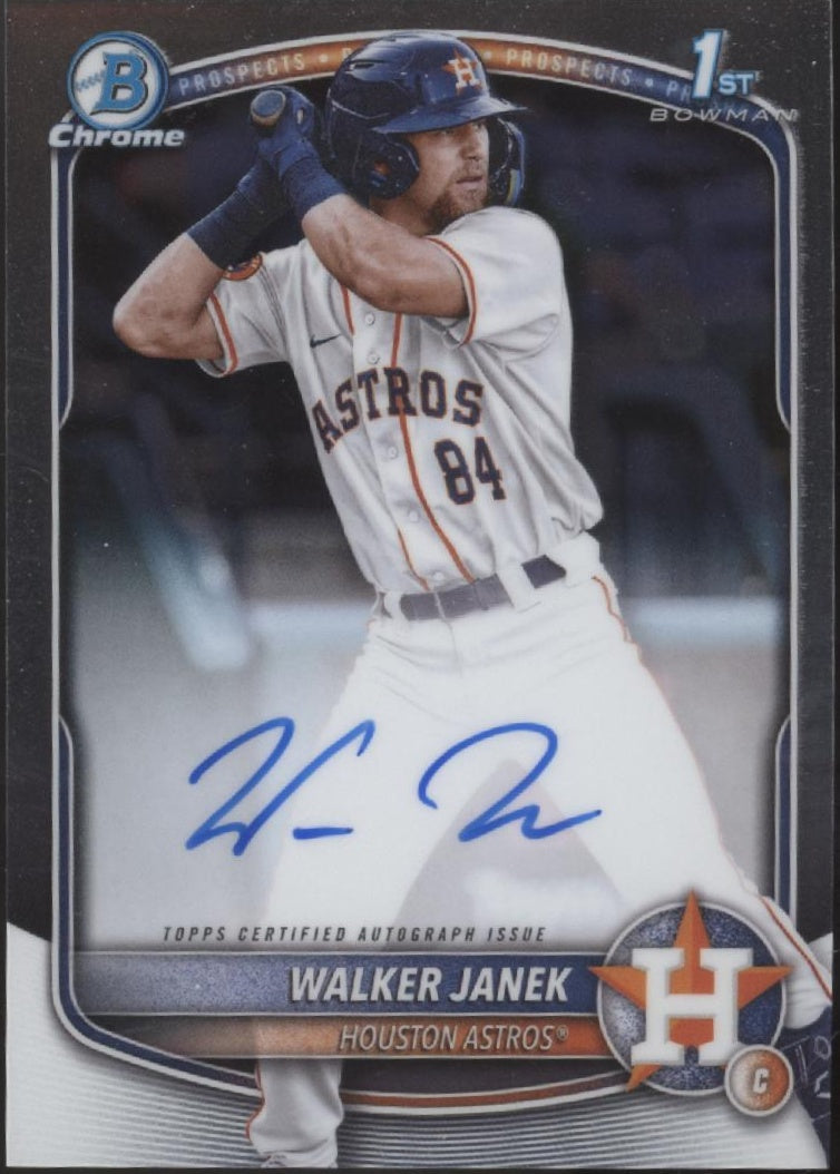 Walker Janek 2025 Bowman Chrome Prospects Auto #CPA-WJA、Collector Store LLC、kayou