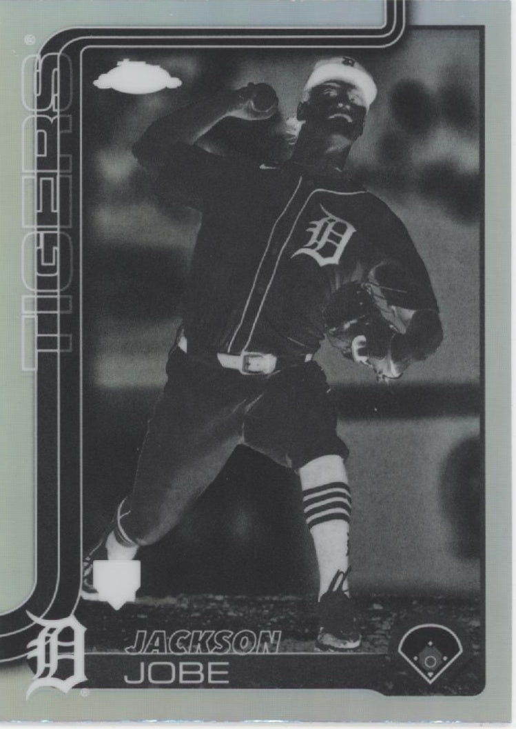 Jackson Jobe 2025 Topps Chrome Negative Refractor #249、Collector Store LLC、kayou