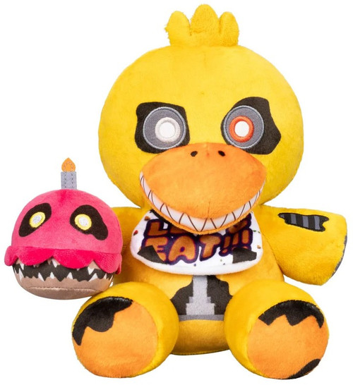 Five Nights at Freddy's Nightmare Chica 8-Inch Plush、ToyWiz、kayou