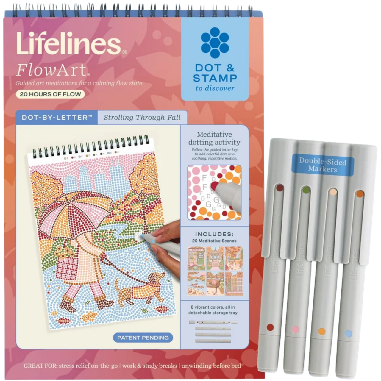 Lifelines FlowArt: Dot-By-Letter - Strolling though Fall、Lifelines、kayou