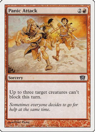 Panic Attack (8ED-209) - 8th Edition、Wizards of the Coast、kayou
