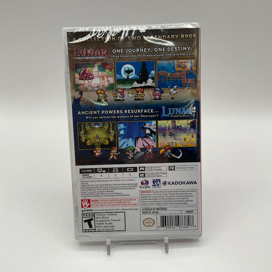 Lunar Remastered Collection Nintendo Switch Sealed、Collector Store LLC - VG、kayou