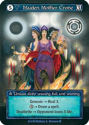 Maiden, Mother, Crone (Foil) - Gothic Foil、Gothic、kayou