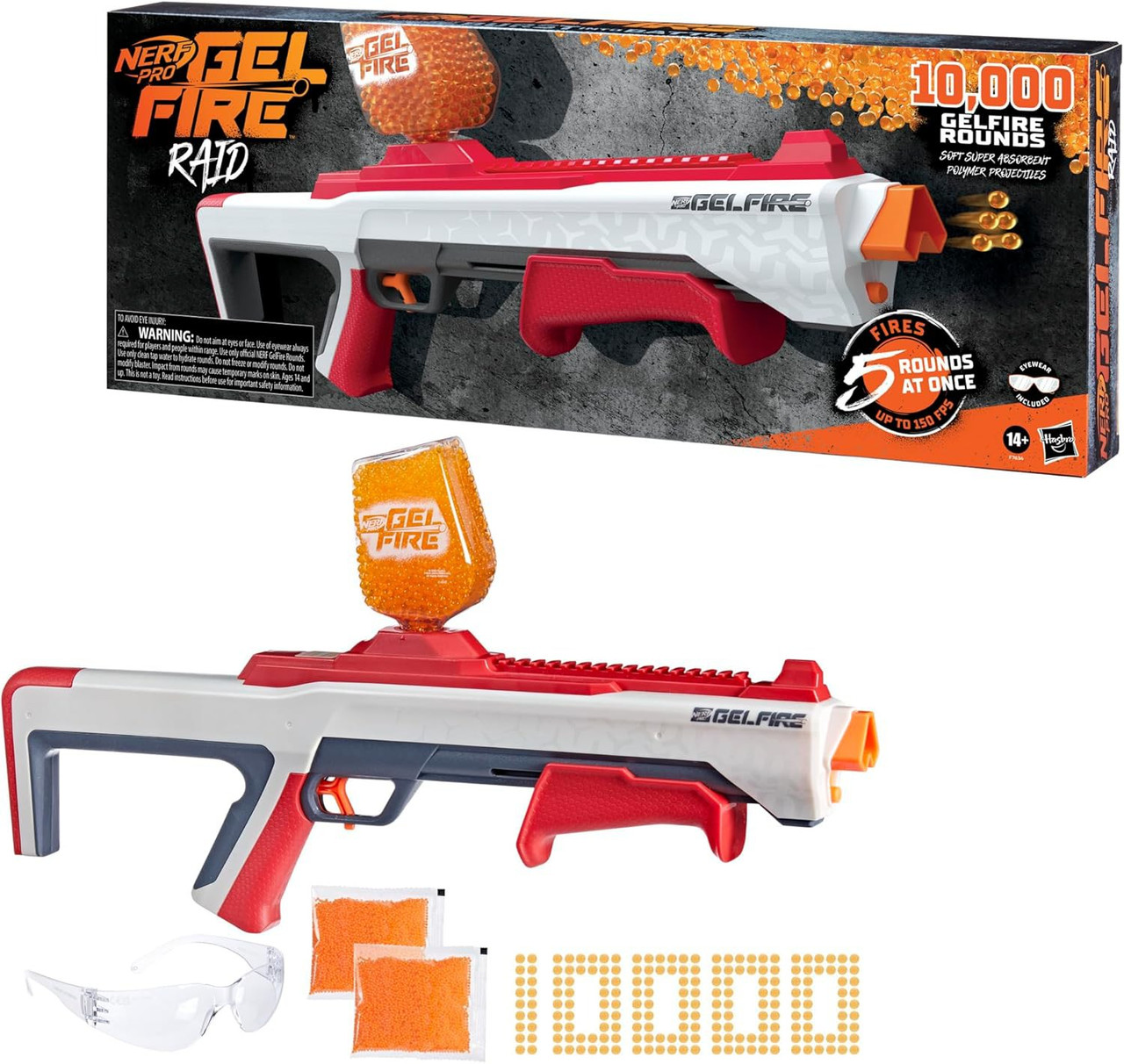 Nerf Pro Gelfire Raid Blaster、ToyWiz、kayou