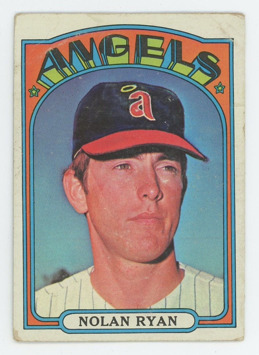 MLB 1972 Topps Baseball Nolan Ryan #595 Very Good、ToyWiz、kayou