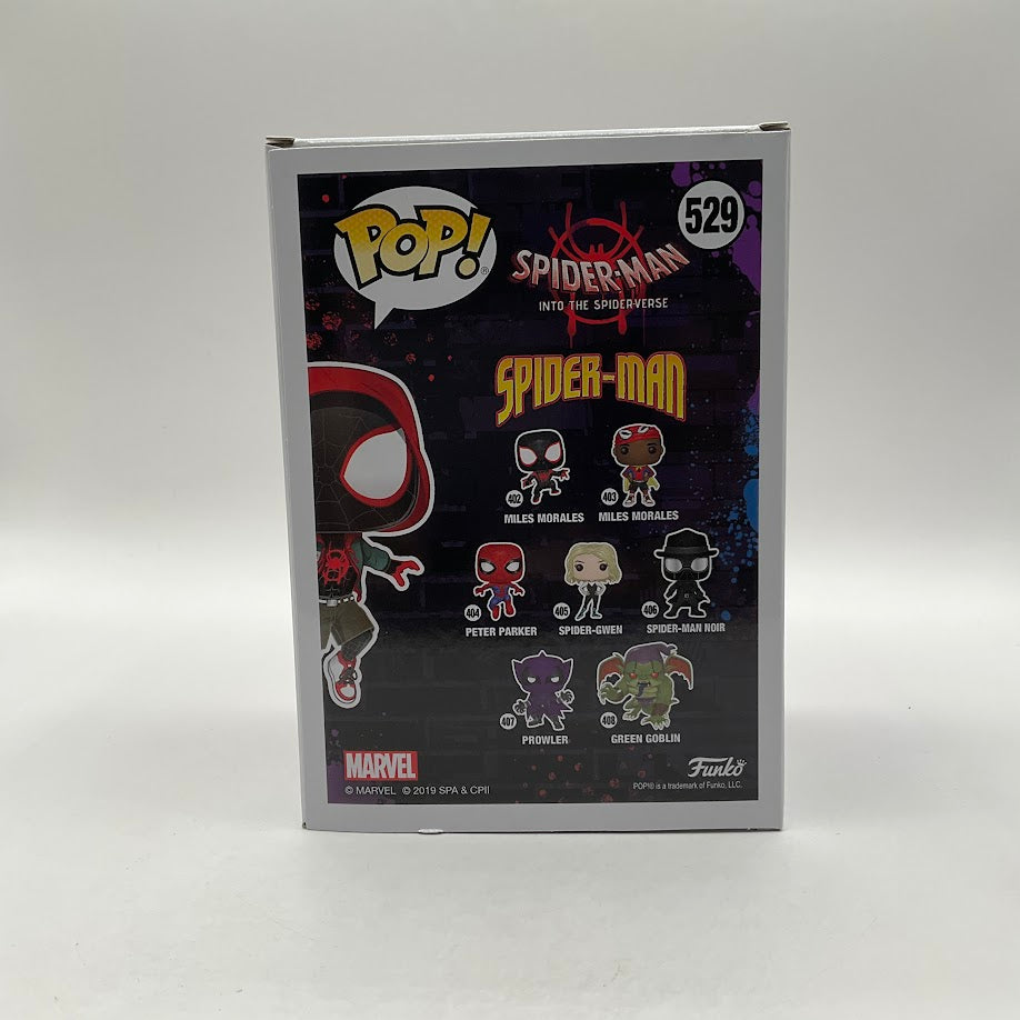 Miles Morales Funko Pop! Spider-Man Into the Spider-Verse #529 PX Previews、Funko、kayou