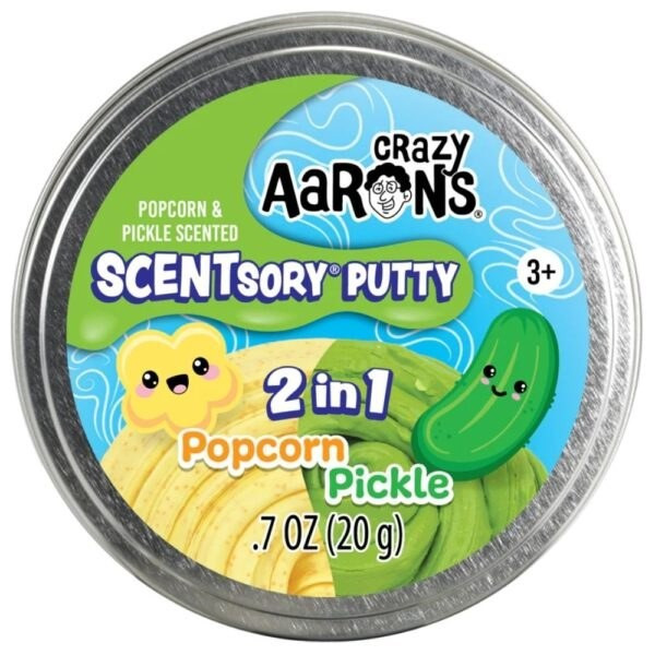 Thinking Putty SCENTsory Putty Popcorn & Pickel .7Oz Putty、ToyWiz、kayou