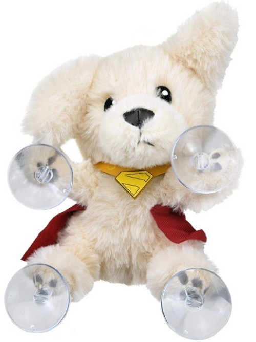 DC Supergirl Movie Krypto 6-Inch Plush Window Clinger (Pre-Order ships October)、ToyWiz、kayou
