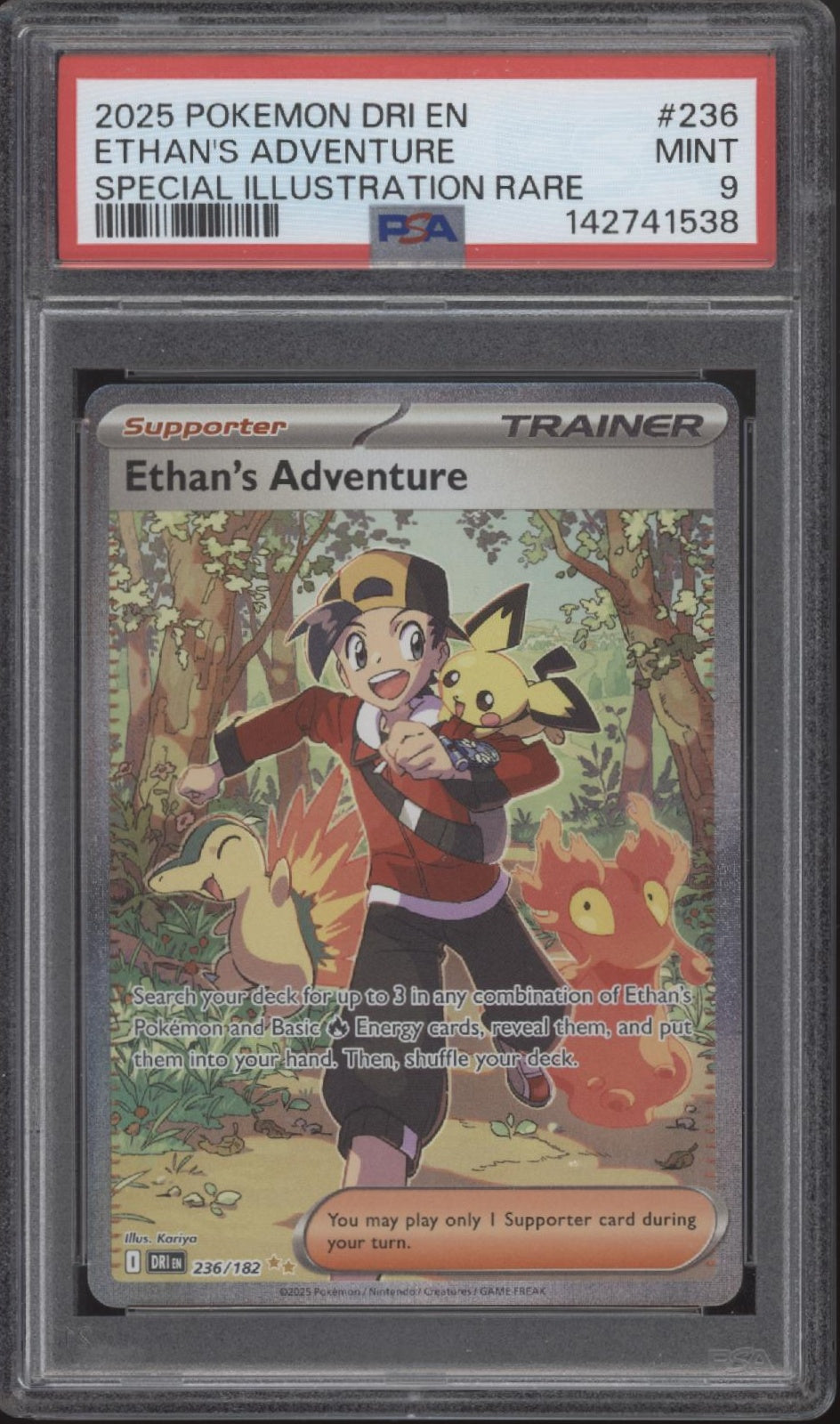Ethan's Adventure Pokemon Destined Rivals Special Illustration Rare PSA 9 #1、Collector Store LLC Gaming、kayou