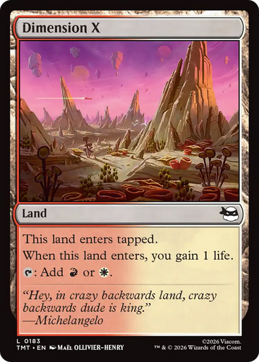 Dimension X (Foil) | Teenage Mutant Ninja Turtles、Magic: The Gathering、kayou