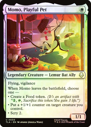 Momo, Playful Pet、Magic: The Gathering、kayou