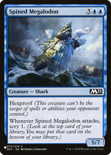 Spined Megalodon (LIST-072/274) - The List、Wizards of the Coast、kayou