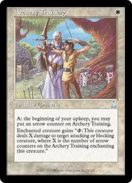 MtG Urza's Destiny Uncommon Archery Training #2 Moderately Played、ToyWiz、kayou