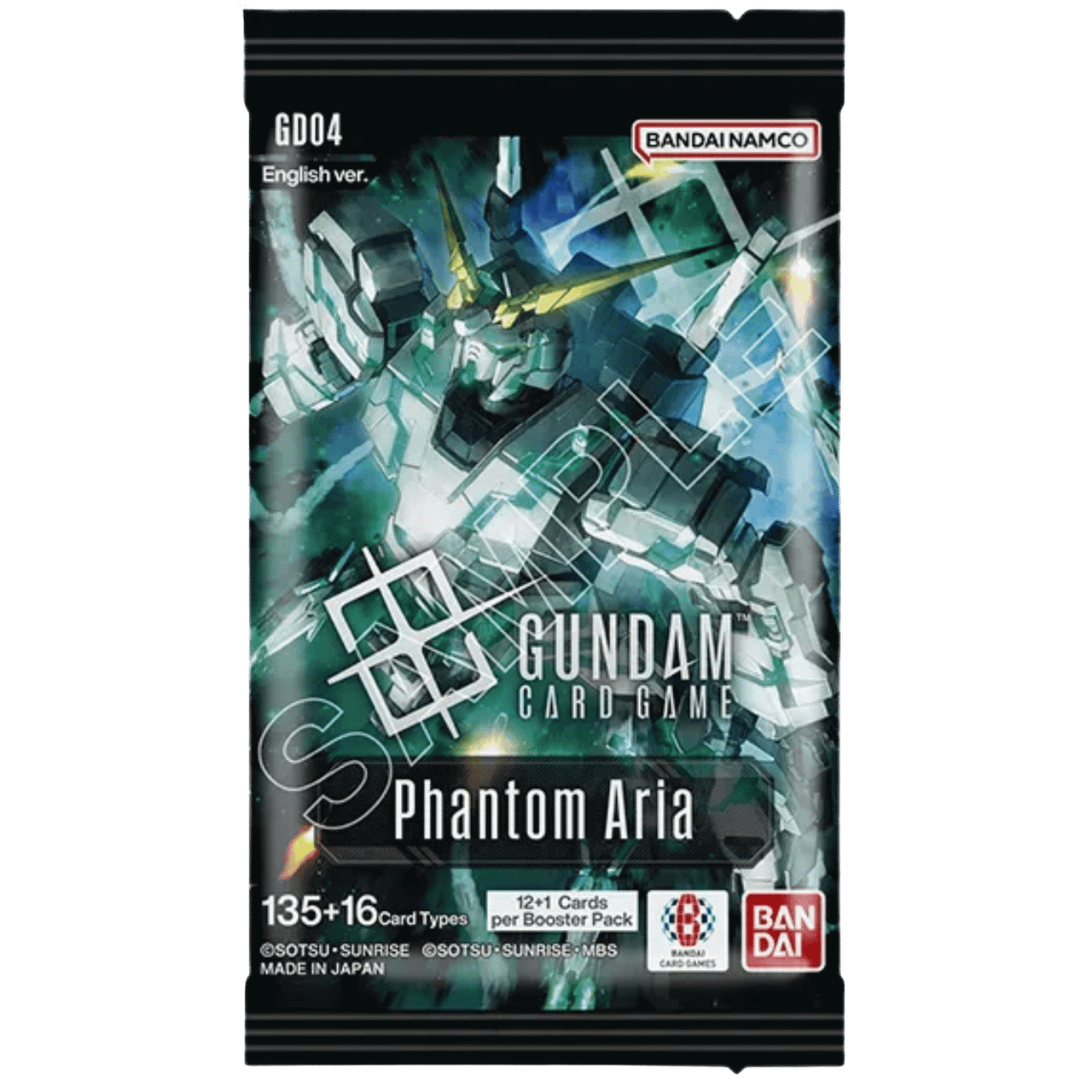 Gundam Card Game: Phantom Aria - Booster Pack (GD04)、Bandai、kayou