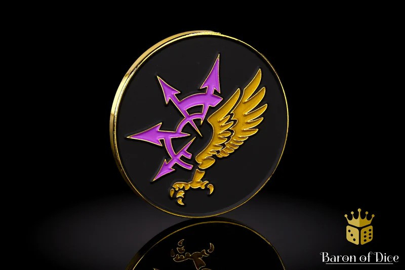 Baron Of Dice Objective Marker - Children of Chaos 40mm、ToyWiz、kayou