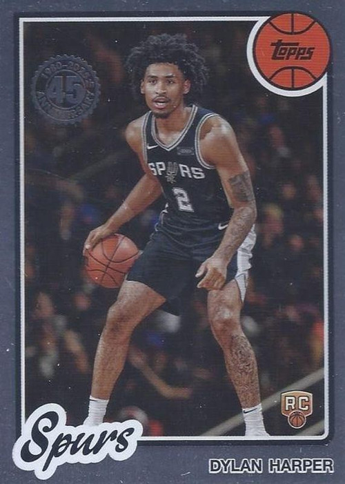 NBA 2025-26 Topps Basketball 1980 Dylan Harper #80BK-52 Rookie、ToyWiz、kayou
