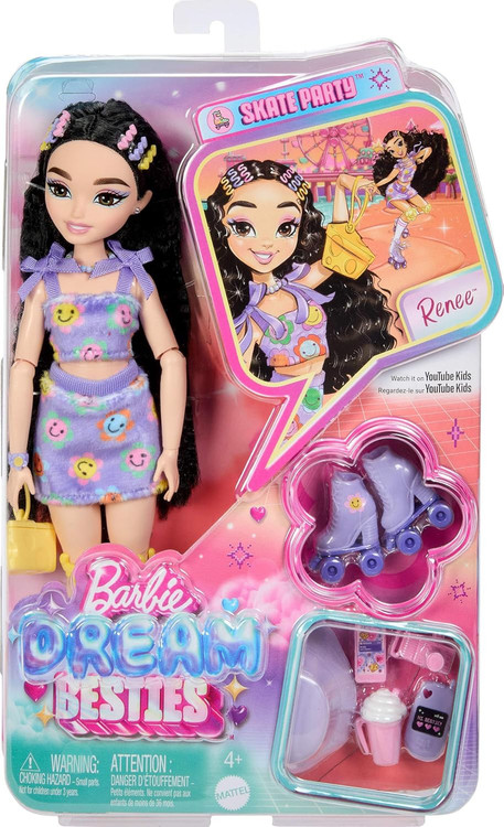 Barbie Dream Besties Skate Party Renee Doll、ToyWiz、kayou