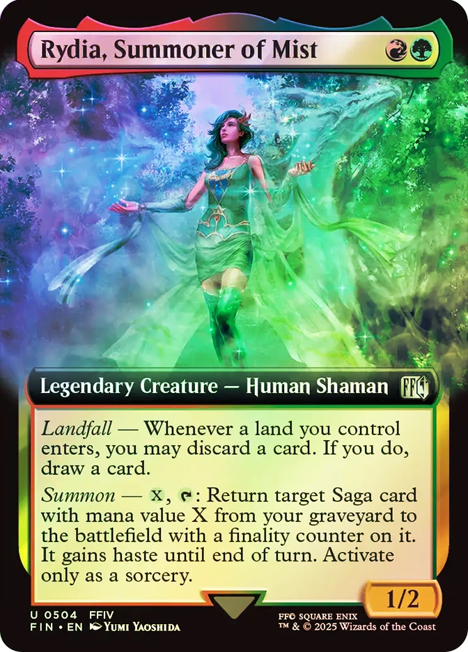 Rydia, Summoner of Mist (FIN2-504)、Magic: The Gathering、kayou