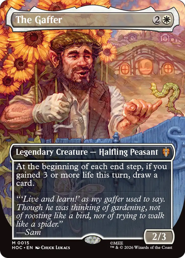 The Gaffer (Borderless Art Foil) | The Hobbit Commander、Magic: The Gathering、kayou