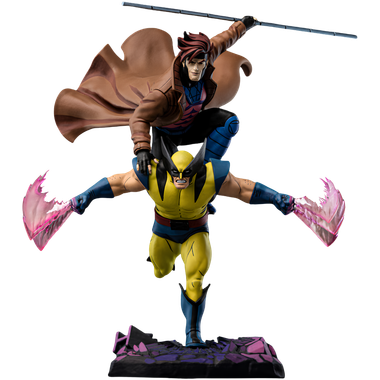 Marvel Comics: Gambit & Wolverine (X-Men '97) MARCAS112924-10 - Art Scale 1/10 Statue、Iron Studios、kayou