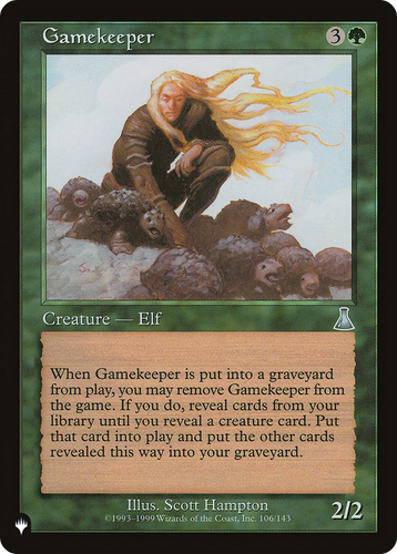 Gamekeeper (LIST-106/143) - The List、Wizards of the Coast、kayou
