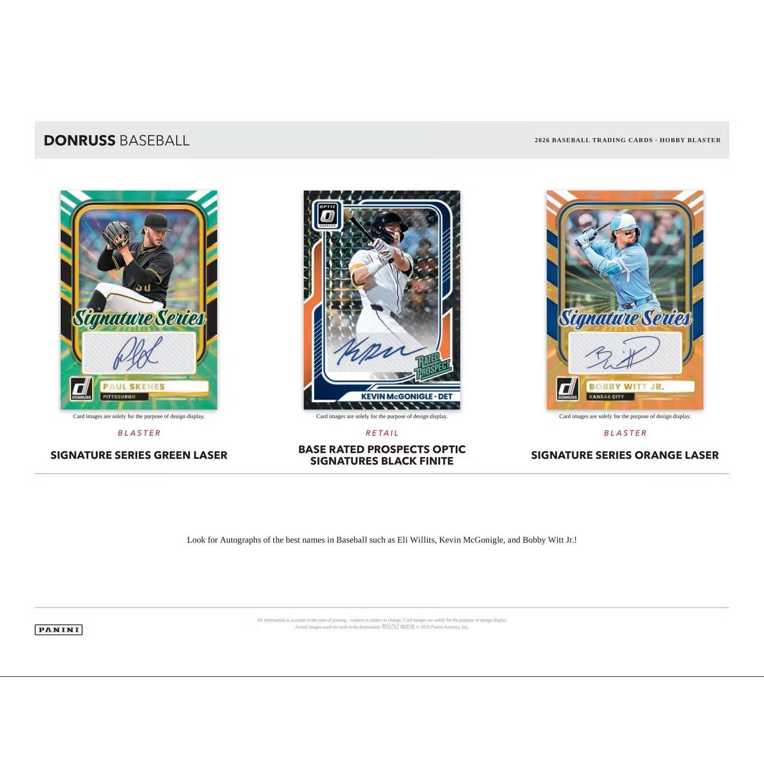 2026 Panini Donruss Baseball Hobby Blaster Box、Panini、kayou