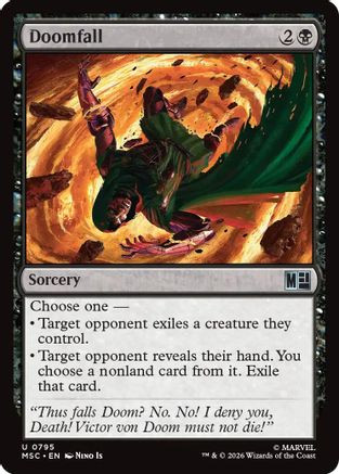 Doomfall (MSC-795) - Commander: Marvel Super Heroes、Wizards of the Coast、kayou