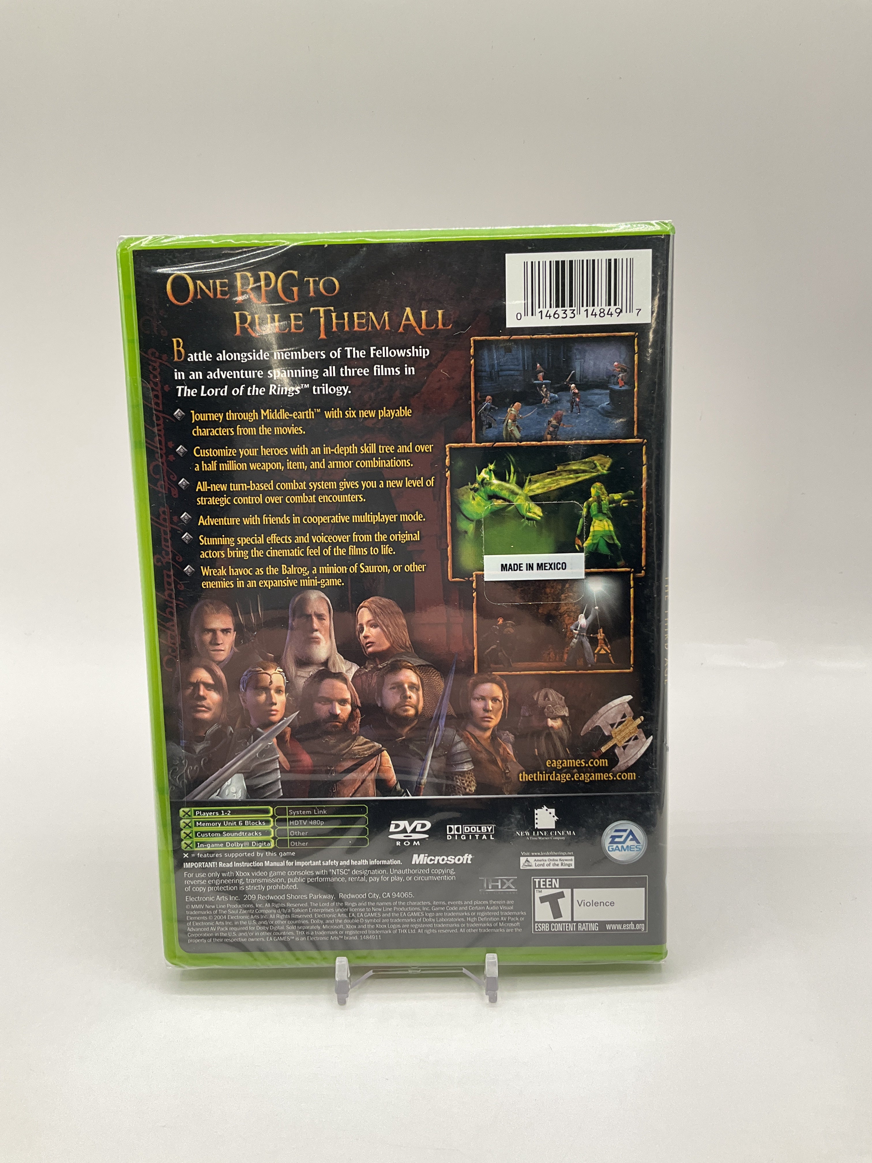 The Lord of the Rings: The Third Age Xbox Sealed、Collector Store LLC - VG、kayou