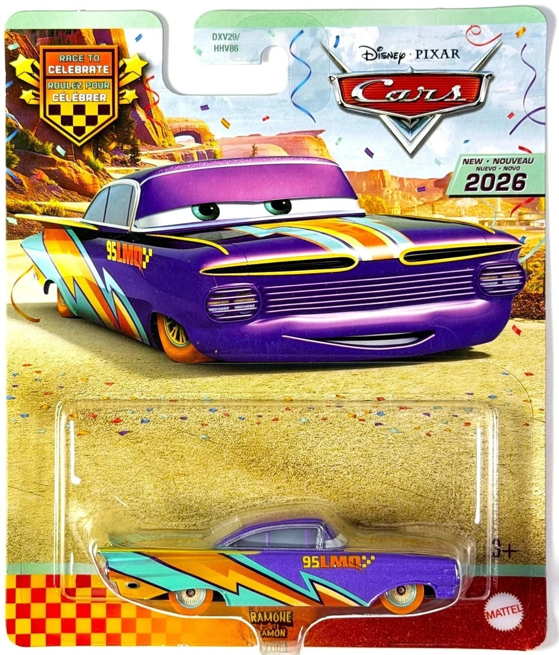 Disney / Pixar Cars Race to Celebrate Ramone Diecast Car、ToyWiz、kayou