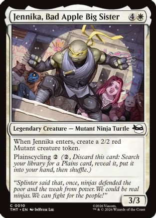 Jennika, Bad Apple Big Sister (TMT-010) - Teenage Mutant Ninja Turtles、Wizards of the Coast、kayou