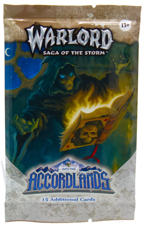 Warlord: Saga of the Storm Into the Accordlands Trading Card Booster Pack 15 Cards、ToyWiz、kayou