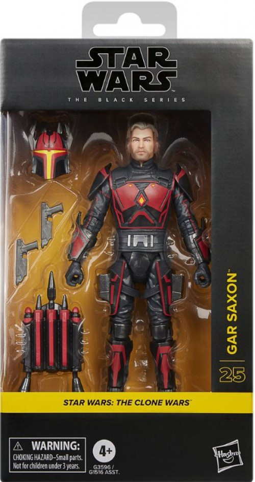 Star Wars The Clone Wars Black Series Gar Saxon Action Figure、ToyWiz、kayou