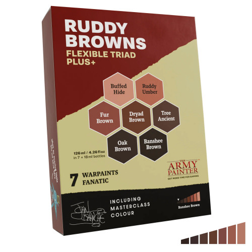 The Army Painter Ruddy Browns Flexible Triad、ToyWiz、kayou