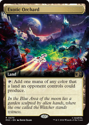 Exotic Orchard (Extended Art) | Marvel Super Heroes Commander、Magic: The Gathering、kayou