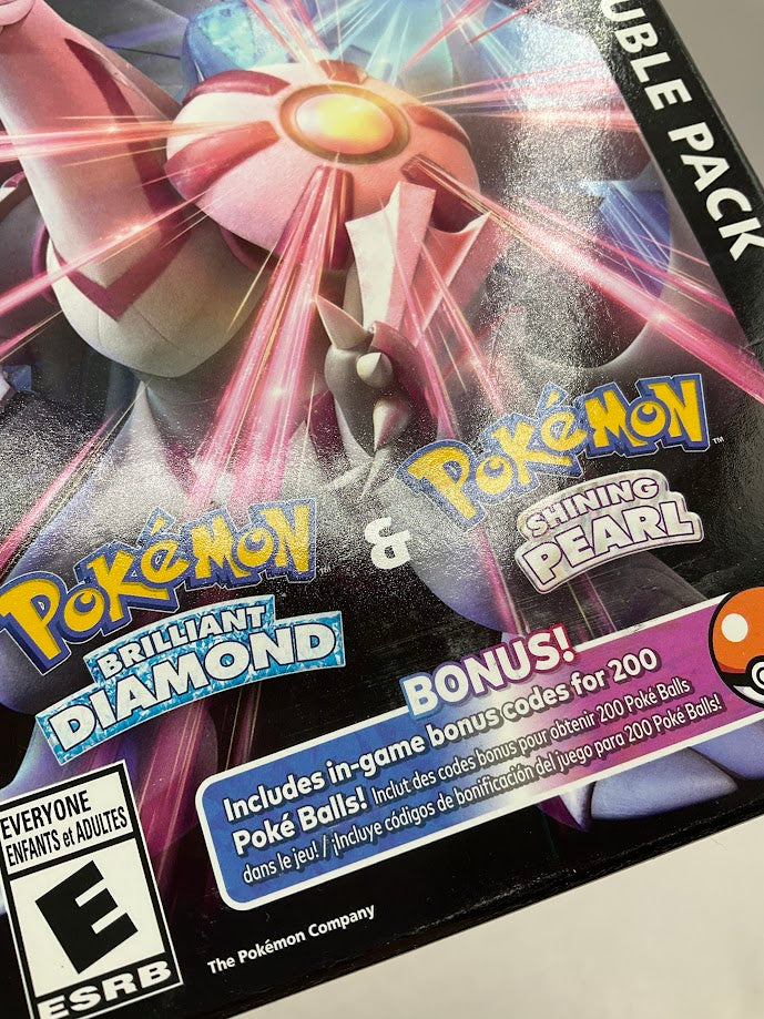 Pokemon Brilliant Diamond & Shining Pearl Double Pack Nintendo Switch Sealed、Collector Store LLC - VG、kayou