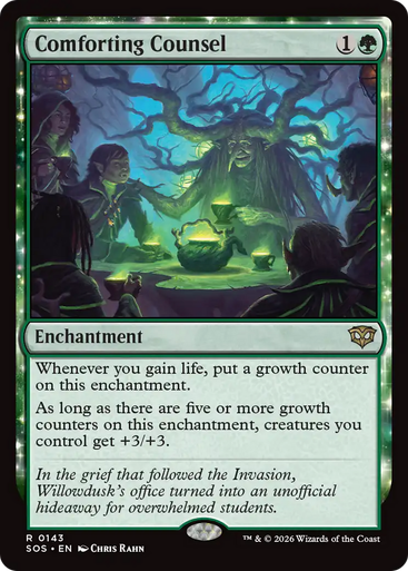 Comforting Counsel (Foil) | Secrets of Strixhaven、Magic: The Gathering、kayou
