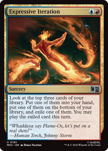 Expressive Iteration | Marvel Super Heroes Commander、Magic: The Gathering、kayou