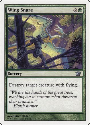 Wing Snare (8ED-288) - 8th Edition、Wizards of the Coast、kayou