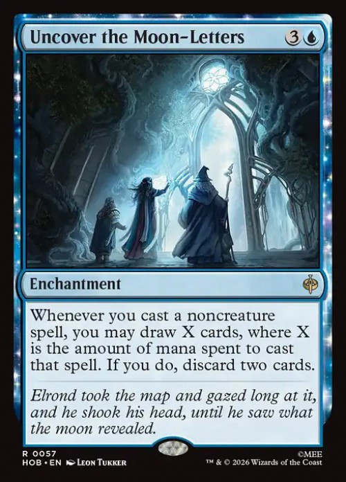 MtG The Hobbit Rare Uncover the Moon-Letters #57、ToyWiz、kayou