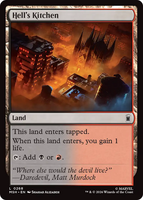 Hell's Kitchen (Foil) | Marvel Super Heroes、Magic: The Gathering、kayou
