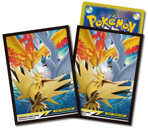 Pokemon Center Japan - Moltres & Zapdos & Articuno Sleeves (64)、Pokemon、kayou