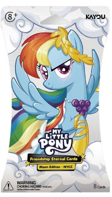 My Little Pony Moon Edition - NYCC Friendship is Eternal Cards Trading Card Pack NYCC-NA 8 Cards、ToyWiz、kayou