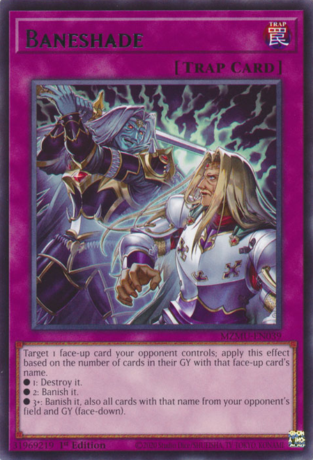 MZMU-EN039 Baneshade、Yu-Gi-Oh!、kayou