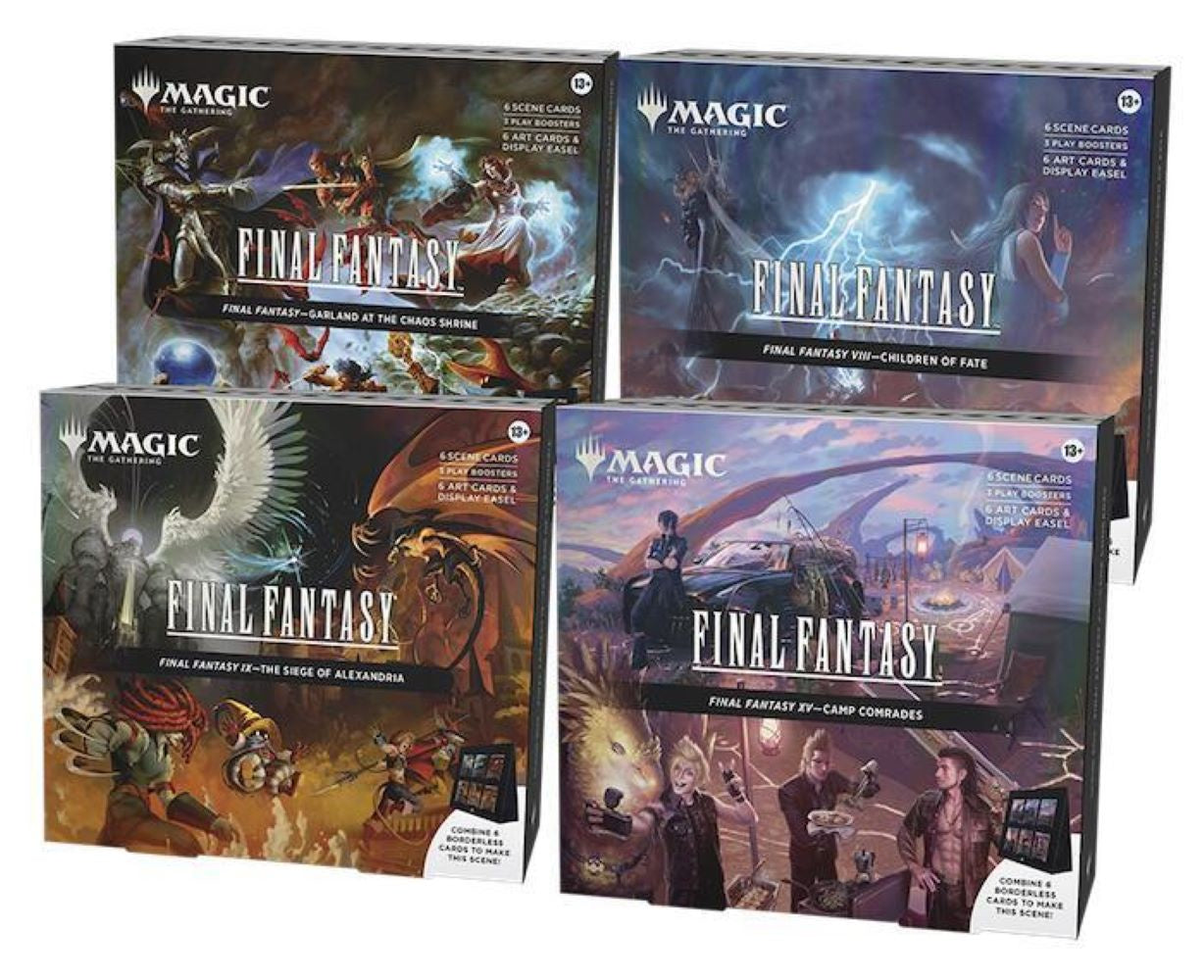 Magic the Gathering: Final Fantasy Holiday Scene Box Set of 4、Magic the Gathering、kayou